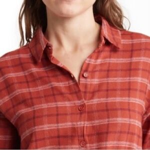 ♥️Abound oversized plaid shirt